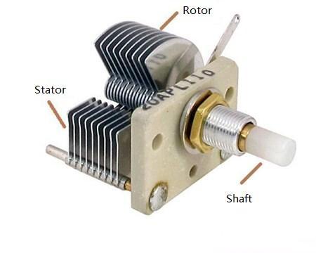 Air variable capacitor